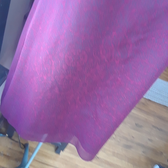 Size xsmall floral mesh mini black burgundy 👗🥻dress NWOT - Picture 11 of 16